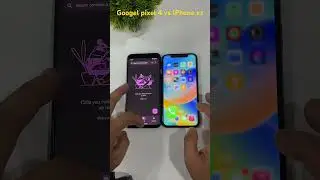 Google pixel 4 vs Iphone xs //Speed Test || comparison 