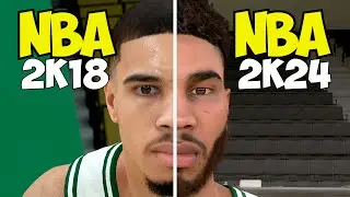 Evolution of Jayson Tatum In NBA 2K Games  (NBA 2K18 - NBA 2K24)