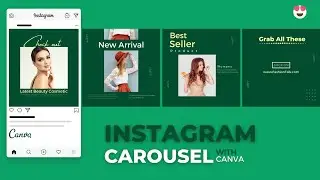How To Make Instagram Carousel With Canva | Tutorial |