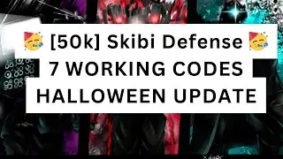 🥳 [50k] Skibi Defense 🥳 Codes Wiki 2023 October | HALLOWEEN UPDATE | 7 WORKING CODES