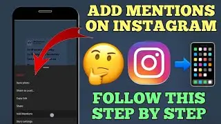 How to Add Mentions on Instagram Story After it's Posted