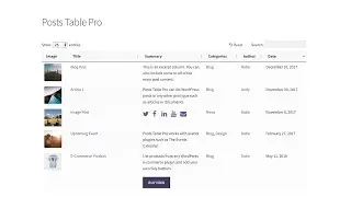 How to Create Instant Tables with the Posts Table Pro WordPress Plugin