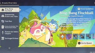 Bing-Bang Finchball [guide] ▢ Finches are Still the Cutest! [GENSHIN IMPACT]