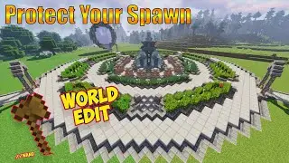 How To Protect Minecraft 1.17 Server Spawn & Deny-Mob Spawning (2021)