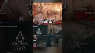 Assassins Creed Unity vs Mirage Comparison is wild..