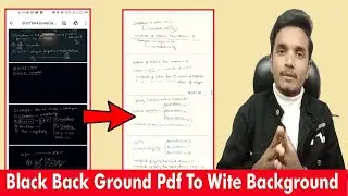 black page pdf to wite background || Black background pdf to wite background || black pdf to wite