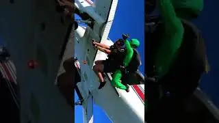 Jumping out of a plane while on a Zoom call 