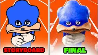 [STORYBOARD vs FINAL] Shin Sonic Tapes Sad Origin