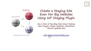 How to create a staging site for bigger websites for free