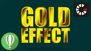 Gold Effect | CorelDraw Tutorial #3