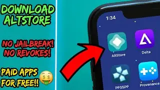 *NEW* HOW TO INSTALL AltStore and NEVER get Revoked again!