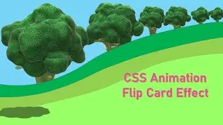 Easy Flip Card Animation in CSS html | CSS Animations