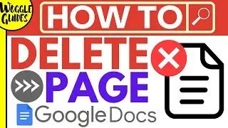 Delete page   Google Docs