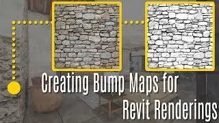 Revit Tutorial - Creating Bump Maps for Revit Renderings