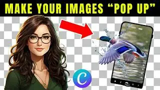 How to Create 3D Pop Up Effect in Canva - Popout Effect for Beginners