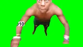 IShowSpeed Head Jumps When Hitting 17M Live - Green Screen