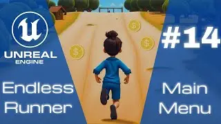Main Menu  - #14  Unreal Engine 5 Endless Runner