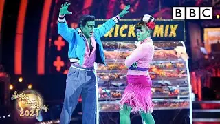 Tilly Ramsay and Nikita Kuzmin Cha Cha Cha to Spooky Movies by Gary Paxton ✨ BBC Strictly 2021