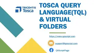 Tosca Tutorial | Lesson 73 - Using Tosca Query Language(TQL) Search with Virtual Folders | Reporting