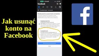 Jak usunąć konto na FB na telefonie 2023