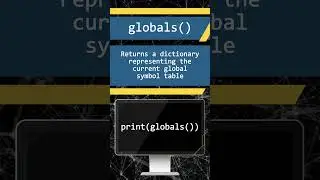 Diving into Python's globals() Function #pythonic #coding #phython #pythonprogramming #css #python