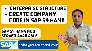 Create Company Code in SAP S4 HANA | Enterprise Structure