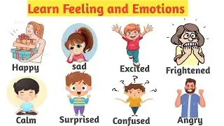 Vocabulary:  Feelings and Emotions with Sentence  | Building Your Emotions Vocabulary |