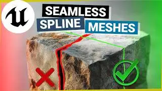 FIX Spline Meshes with UE modeling tools