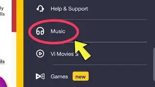 Vi App Me Music Kaise Play Kare | Music Play Option In Vi App | Vi Mein Gana Kaise Chalayen