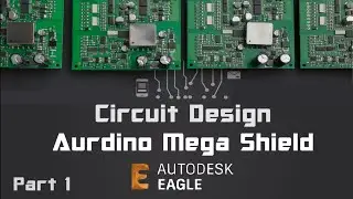 Installation of Eagle Software and how to design Arduino Mega shield in Eagle Part - 1