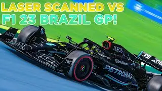 Laser Scanned VS F1 23 Brazil GP!