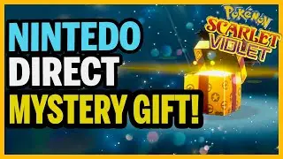 Nintendo Direct Mystery Gift in Pokemon Scarlet Violet CLAIM NOW!