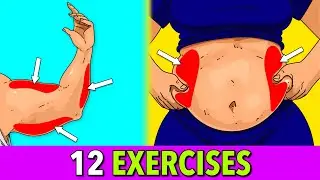 12 Exercises to Target Stubborn Fat - Burn Side Fat and Tone Your Arm