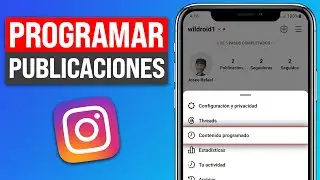 Cómo PROGRAMAR PUBLICACIONES en INSTAGRAM (2024) Desde El Celular