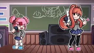Hot Air Balloon Song - Doki Doki Takeover Plus! - Friday Night Funkin (Fnf mod)