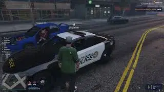 Non rp cop обул меня в чешки на сервере GTA 5 RP BLACBERRY