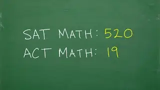 SAT/ACT Math BELOW AVERAGE Scores -Major Reason Students Don’t Do Well
