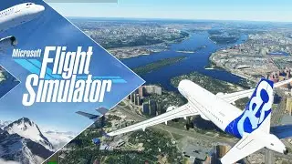 🔴Microsoft Flight Simulator - Вылет из Киева!