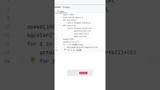 Heart Shape Pattern Turtle Graphics Design using Python 🤔 