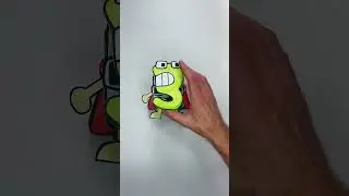 REVERSE TOWER Russian Paper Alphabet Lore 