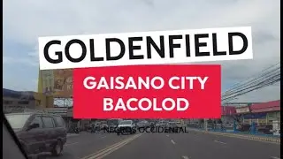 [4K] GOLDENFIELD COMMERCIAL COMPLEX TO MCDONALD SINGCANG | ROAD TRIP | BACOLOD CITY