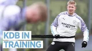 KDB BACK IN TRAINING | Man City Training