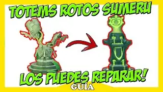 🔥Cómo REPARAR LOS PILARES de SUMERU🏛️ Puzzle arreglar o reconstruir los TÓTEM DENDRO🥬 Genshin impact