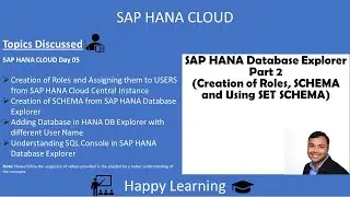 SAP HANA CLOUD   05