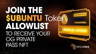 OG Private Pass NFT - Africarare Ubuntuland