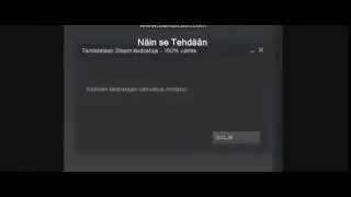 Miten eheyttää pelitiedostot / How to Verify Game Cache [2016 HD]