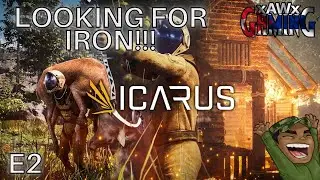 Exploring Caves for Iron! | ICARUS Open World | E2