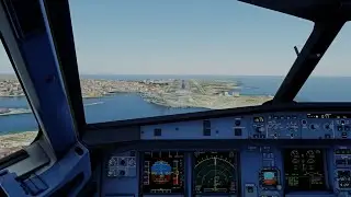 Lampedusa LICD Landing | ToLiss A319