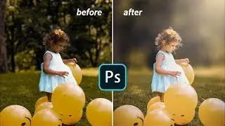 Outdoor Portrait Edit (Baby Girl) - Photoshop Tutorial