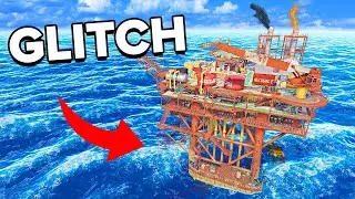 This Oil Rig Glitch gave me Godmode... - Rust